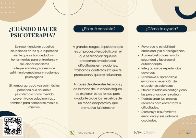 ¿Cuándo hacer psicoterapia?